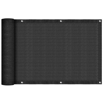 OSŁONA BALKONOWA MATA TARASOWA SIATKA NA BALKON TARAS PŁOT 1,2x5m UV 95%