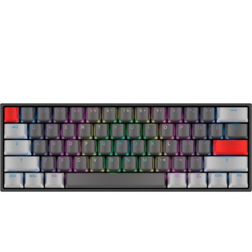 Klawiatura Mechaniczna RGB ATOM Yenkee YKB 3600US ULTRA KOMPAKTOWA USB C
