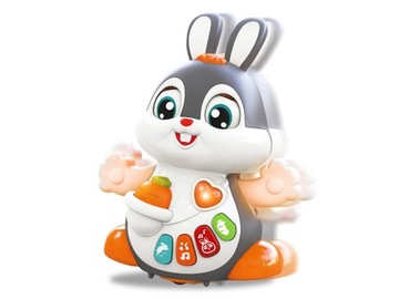 Интерактивная игрушка для ползания танцующего кролика для детей AR5071