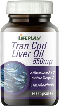 Zioło-Piast Tran Cod Liver Oil 60 Kaps. Omega 3