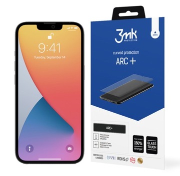 3MK Folia Fullscreen ARC+ do iPhone 13 / 13 Pro