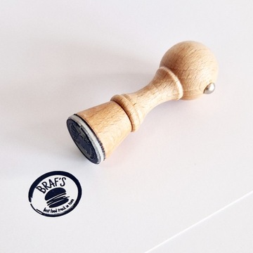 Мини-штамп 15 мм ручной штамп для купонов с ЛОГОТИПОМ, графикой, текстом