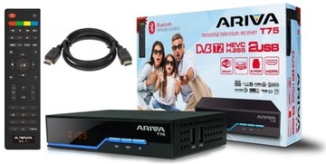 ЦИФРОВОЙ ТЮНЕР HD DVB-T/DVB-T2 FERG-ARIVA-T75 H.265/HEVC FERGUSON
