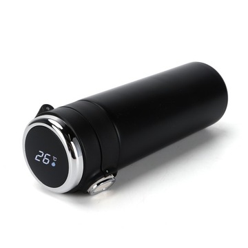 ТЕРМОКРУЖКА ТЕРМОС, ЖК-ДИСПЛЕЙ ТЕМПЕРАТУРЫ, РОТ 420МЛ