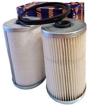 KOMPLET WKŁADÓW FILTRÓW PALIWA URSUS C-330 C-360 C-385 BIZON POLSKIE FILTRY