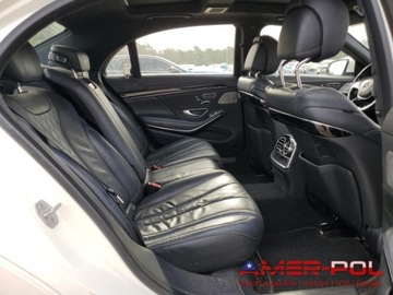 Mercedes Klasa S W222 2016 Mercedes-Benz Klasa S _S 550 4.6 Benzyna 455KM, zdjęcie 8