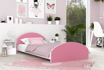 Молодёжная кровать 200х90 серый + матрас CROSS