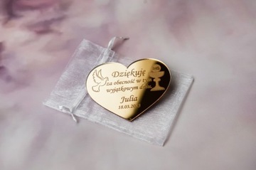 Сувенирный благодарственный магнит с гравировкой МКЗ-2.