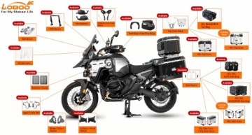 LOBOO Защита рук BMW 850/1200/1250/GS/ADV 1300GS