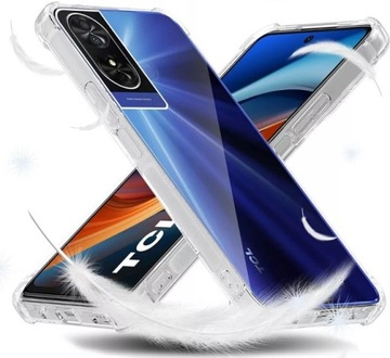 ПРОТИВОПОКАЗАТЕЛЬНЫЙ БРОНИРОВАННЫЙ КОРПУС ДЛЯ TCL 505 + СТЕКЛО