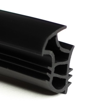 УПЛОТНИТЕЛЬ ДЛЯ СТАЛЬНЫХ ДВЕРНЫХ КОРОБОК ЧЕРНЫЙ GERDA 5 м!