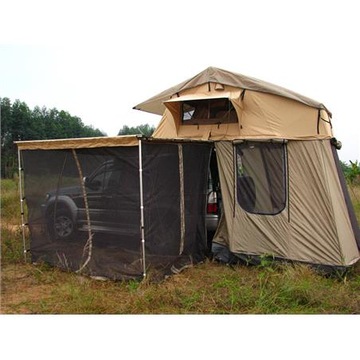 МОСКИТНАЯ СЕТКА ДЛЯ УСТАНОВКИ НА КРЫШЕ, ШИРИНА 1,4м х 2,2м (ДЛИНА ОТ АВТОМОБИЛЯ)