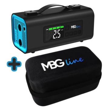 Booster Jump Starter 54,76 Втч Автомобильный компрессор Вентилятор Powerbank LED