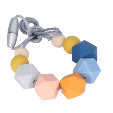 LOGOPEDICA ТЕРАПЕВТИЧЕСКИЙ ПРОРЕЗЫВАТЕЛЬ-БЛОК ОЖЕРЕЛЬЕ ДЛЯ РЕБЕНКА