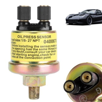 0-10 бар Датчик давления масла для индикаторов AUTO GAUGE Индикатор 1/8 NPT