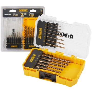Zestaw wierteł metalu 13szt EXTREME DeWALT DT70710