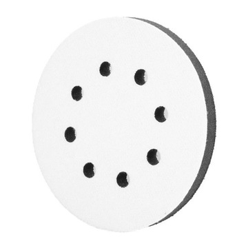 2pcs 5 Inch 125mm 8-Hole Soft Sponge Interface Pad For Sanding Pads And Ho