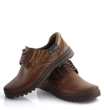 МУЖСКАЯ ОБУВЬ ИЗ НАТУРАЛЬНОЙ КОЖИ ЛАК 510 b JOKER 45