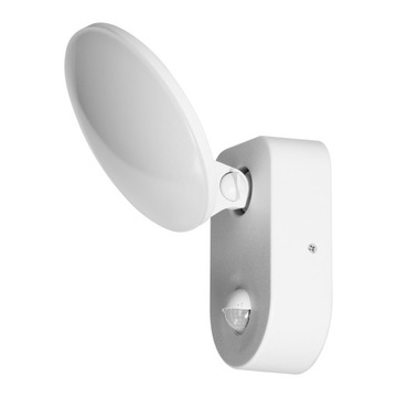 RIOLIT LED 15W oprawa ogrodowa z czujnikiem ruchu 1100lm IP65 4000K biała