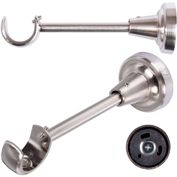 WSPORNIK POJEDYNCZY 25 mm KARNISZ STAL NIERDZEWNA