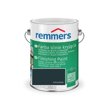 Remmers Deckfarbe farba 0,75l ANTRACYT
