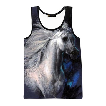 Koszulka bez rękawów Men's Horse Graphic Tank