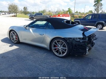 Porsche 911 992 2022 Porsche 911 Carrera S Cabriolet 2022 3.0l 3.0 Benzyna 443KM, zdjęcie 3
