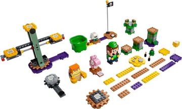 KLOCKI LEGO SUPER MARIO 71387 PRZYGODY Z LUIGIM ZESTAW + GRATIS KATALOG
