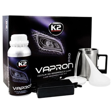 КОМПЛЕКТ ДЛЯ РЕГЕНЕРАЦИИ ФАР K2 VAPRON PRO GIGA ЧАЙНИК ДОКТОРА