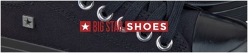 Trampki Męskie Big Star czarne tenisówki Klasyczne niskie buty NN174110 41