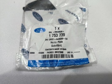 ZNAK KRYT FORD B-MAX C-MAX TOURNEO CONNECT ECONETIC TECHNOLOGY