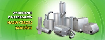 Труба алюминизированная прямая, 1 метр, диаметр 65 мм.