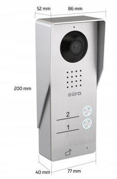 ВИДЕОДОТЕЛЕФОН ВИДЕОДОТЕЛЕФОН НА ДВЕ СЕМЬИ 7 ДЮЙМОВ