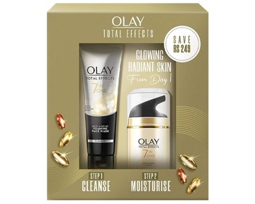 OLAY TOTAL EFFECTS КРЕМ ДЛЯ ЛИЦА + ОЧИЩАЮЩЕЕ СРЕДСТВО 7в1