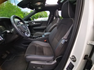Volvo XC40 Recharge 78kWh Twin 408KM 2023 volvo xc40 82kWh Recharge Twin AWD Ultimate, Salon Polska, ASO, 1 Wł, zdjęcie 4