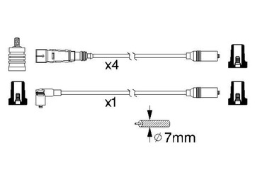 BOSCH PŘÍVODY ZAPALOVACÍ 0 986 356 339