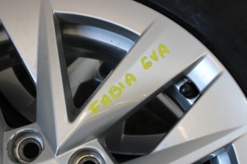 KOLA RÁFKY ALU RÁFKY 185/65 R15 ET40 SKODA FABIA IV 4 6VA