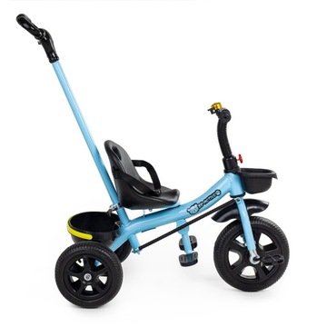 ДЕТСКИЙ ТРЕХКОЛЕСНЫЙ АВТОМОБИЛЬ С ПУШЕРОМ И РЕМНЕМ БЕЗОПАСНОСТИ