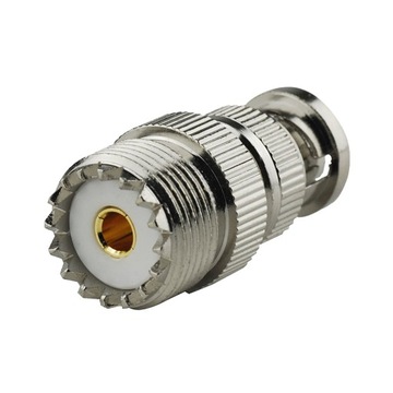Adapter gniazdo UHF UC1 na wtyk BNC