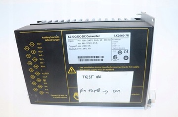 Преобразователь питания POWER-ONE LK2660-7R 2х24В 3А