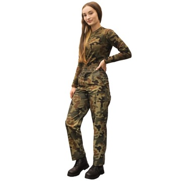 ДЕТСКИЕ БРЮКИ-КАРГО BDU CAMO WOODLAND 146