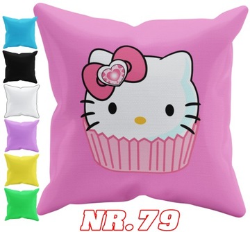 POSZEWKA NA PODUSZKĘ JAŚKA DO PRZEDSZKOLA HELLO KITTY + IMIĘ GRATIS