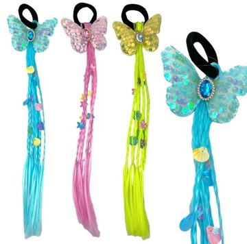 Комплект ЦВЕТНАЯ БАБОЧКА, наряд ФЕЯ, крылья ПАЧКА