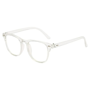 Okulary jasne okulary Płaskie