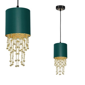 LAMPA WISZĄCA ŻYRANDOL KRYSZTAŁY GLAMOUR ZWIS