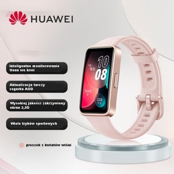 HUAWEI BAND 8 Smartband sportowa wsparcie polski