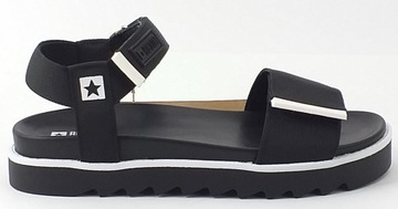 ЖЕНСКИЕ САНДАЛИИ НА ЛИПУЧКЕ ПЛАТФОРМА BIG STAR NN274778 ЧЕРНЫЕ 38