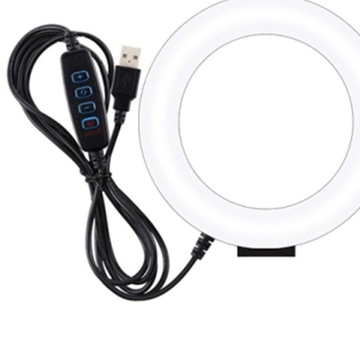Lampa pierścieniowa LED Clip On Zestaw oświetlenia do