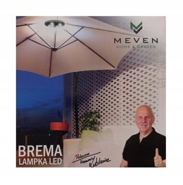 OŚWIETLENIE PARASOLOWE lampka led MAVEN 3000K