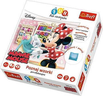 TREFL - Poznaj Wzorki Minnie Gra Edukacyjna FFE